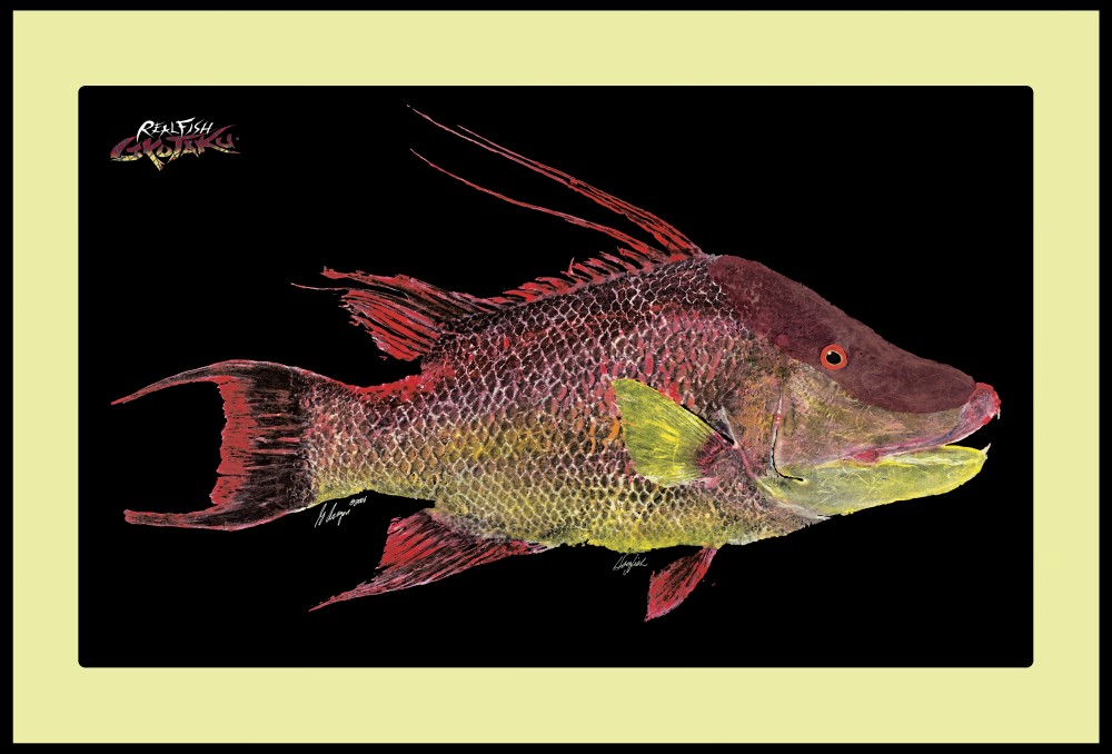 Realfish Inland Series Large-Mouth Bass " Fish Mat Floor Mat Doormat 24x36 